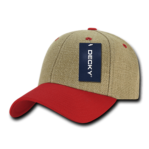 DECKY Jute Low Crown Structured 