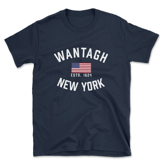 Wantagh New York Patriot Men's Cotton T-Shirt