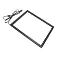 thumbnail image 1 of Infrared Touch Frame, Interactive IR Touch Overlay Panel for Education, Digital Signage with USB Interface,Aluminum Alloy Touch Screen Overlay, 1 of 7