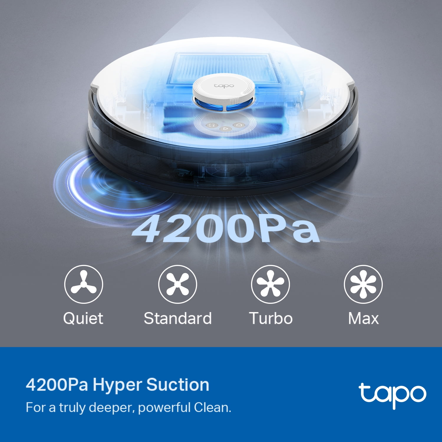 TP-Link Tapo RV30C Wi-Fi Robot Vacuum| LiDar Navigation with TP-Link Tapo RV30C Wi-Fi Robot Vacuum| LiDar Navigation with