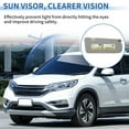 thumbnail image 3 of Unique Bargains Driver Left Side Sun Visor Fit for Honda CR-V 2017-2022 Car Sun Visor Assembly W/ Vanity Light & Mirror Replaces No.83280-TLA-A62/83280-TLY-H11ZB Gray, 3 of 7