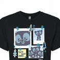 thumbnail image 3 of Disney Brave - Harris, Hubbert & Hamish - Juniors Cropped Cotton Blend T-Shirt, 3 of 5