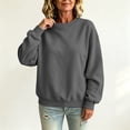 thumbnail image 6 of Womens Casual Crewneck Sweatshirt Long Sleeve Shirts Pullover Tops Fall Fashion Clothes, 6 of 6