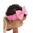 thumbnail image 4 of Minnie Mouse Baby Girls Sleeveless Graphic Romper with Matching Bow Headband, Sizes 0/3M-24M, 4 of 8