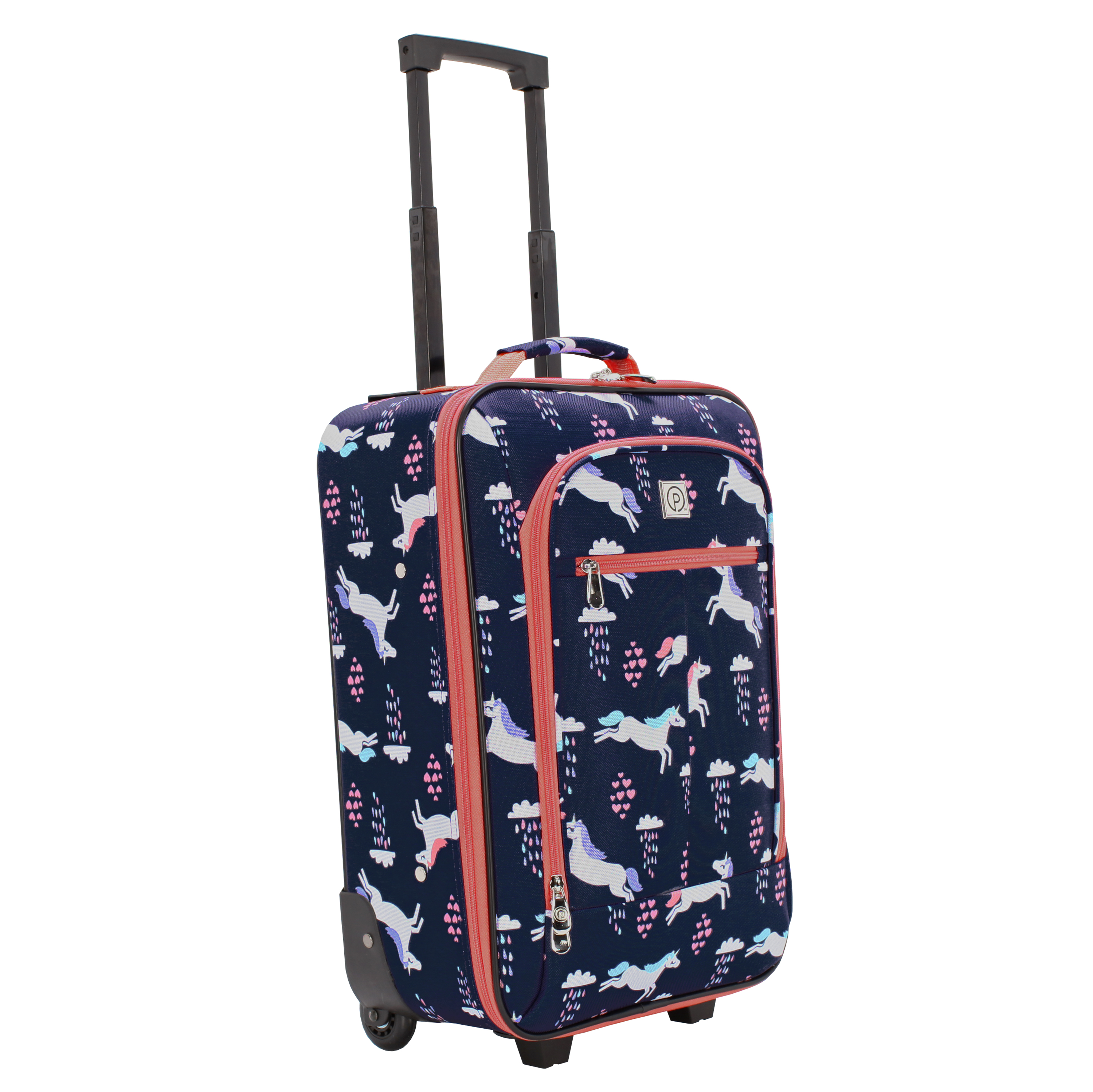 Protege 18" Kids Pilot Case Carry-on Luggage Suitcase, Unicorn - image 5 of 9
