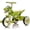 Green, variant on Dinosaur Kids Tricycle for Ages 3-6, Toddler Trike Bike with Wide Flash Wheels, Anti-Slip Pedals, Storage Basket, Music and LED Lights, Kids Ride On Bike for Boys and Girls,(Green)