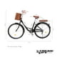 thumbnail image 5 of Bicicleta Urbana R26 Xtreme Life Con Canasta Frenos de Pinza Marco de Acero Vintage Negro, 5 of 7