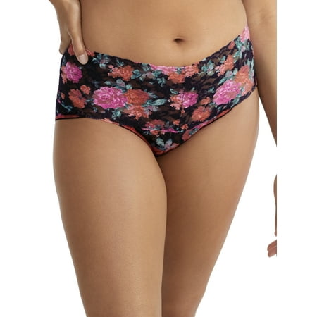 

Hanky Panky Womens Signature Lace Printed Retro V-Kini Style-PR9K2124