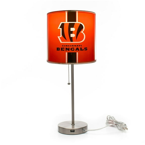 Imperial Cincinnati Bengals Chrome Desk Lamp