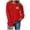 A, variant on Ynynloco Love Heart Printed Womens Sweatshirt Valentine Day Crew Neck Long Sleeve Comfy Sweatshirts Casual Loose Vintage Pullover Tops