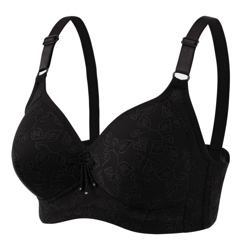 Jolly Women's Plus Size Magic Lift Active Support Bra Wirefree ...