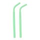 thumbnail image 2 of 2 pajitas reutilizables flexibles de silicona con estuche protector - Verde Colcomx Pajitas que beben pajitas reutilizables, 2 of 7