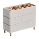 thumbnail image 4 of Huevera para refrigerador, bandeja para huevos, organizador de huevos para cocina, 3 unidades Blanco de 3 capas, 4 of 6