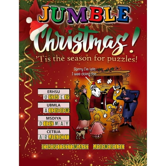 Jumbles(r) Jumble(r) Christmas: 'Tis the Season for Puzzles!, (Paperback)
