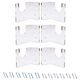 thumbnail image 2 of Gwong Decoración hogareña 3 sets Mostrar soportes Exquisito Montado en pared 4 mm Acrílico Soporte de exhibición duradero para sala de estar Gwong 21064283, 2 of 6