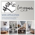 thumbnail image 4 of unbranded De Pared En Hierro Con Mensaje Love You More Para Y Dormitorio, 4 of 8