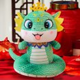 thumbnail image 5 of Comefolife Chinese New Year Plush Snake Animals Year of The Snake Stuffed Mascot Doll Snake Plush Toys Chinese Zodiac Snake Decor for Spring Festival Lunar New Year Gifts Blessing Souvenir, 5 of 9