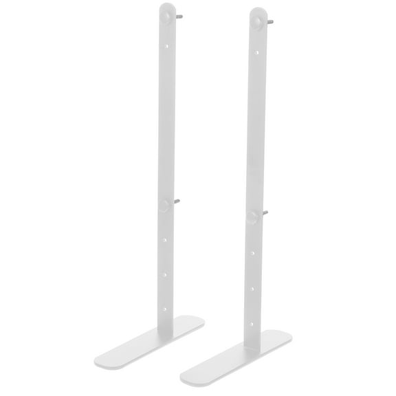 2pcs Height Adjustable Pegboard Panel Display Stand Office Desk Pegboard Brackets Pegboard Accessories For Home Office
