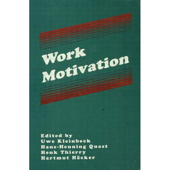 Applied Psychology Work Motivation, (Hardcover)
