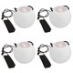 thumbnail image 1 of 4 Piezas LED Poi Balls Glow Poi Balls LED Glow Toy Light Up Balls Strobe Ball para NiñOs Adultos, 1 of 4