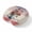 Light Beige Dark Blue Bright Red, variant on Neck Pillow Ergonomic Memory Foam U Shaped Pillows,Cowhide Leather Collage Art Soft Portable Neck Head Support Cushion Pillow for Travel Airplane Car Office Use,Abstract Animal Print