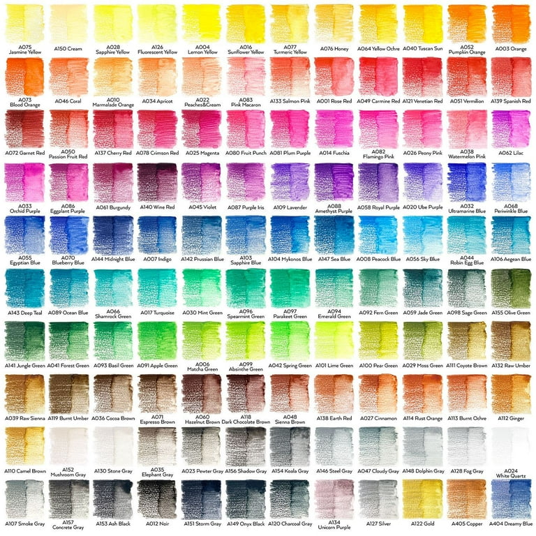 Arteza Professional Watercolor Pencils, Assorted Colors, Coloring Set,  Non-toxic - 48 Pack : Target