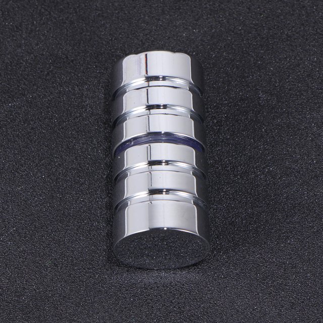 IFANLANDOR 1 Pce Poignées de Porte en Verre Argenté pour Tiroir de Garde-Robe Quincaillerie d'Armoire