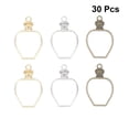 thumbnail image 2 of 30pcs DIY Pendant Frame Hollow Drift Bottle Pendant Frame DIY Alloy Pendant Frame, 2 of 3