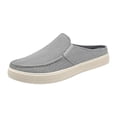 thumbnail image 2 of EKVAHL Backless Shoes for Men, Summer Casual Comfortable Breathable Anti-Slip Mule Sneakers, Round Toe Low-Cut Soft Soles Open Back Shoes, 2 of 5