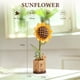 thumbnail image 2 of Juego de rompecabezas de madera ROBOTIME 3D Sunflower para adultos, fácil de construir, 2 of 7