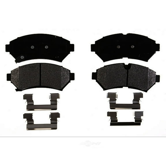 Raybestos PGD753M Professional Grade Semi-Metallic Disc Brake Pad Set Fits select: 1998-2002 CADILLAC SEVILLE