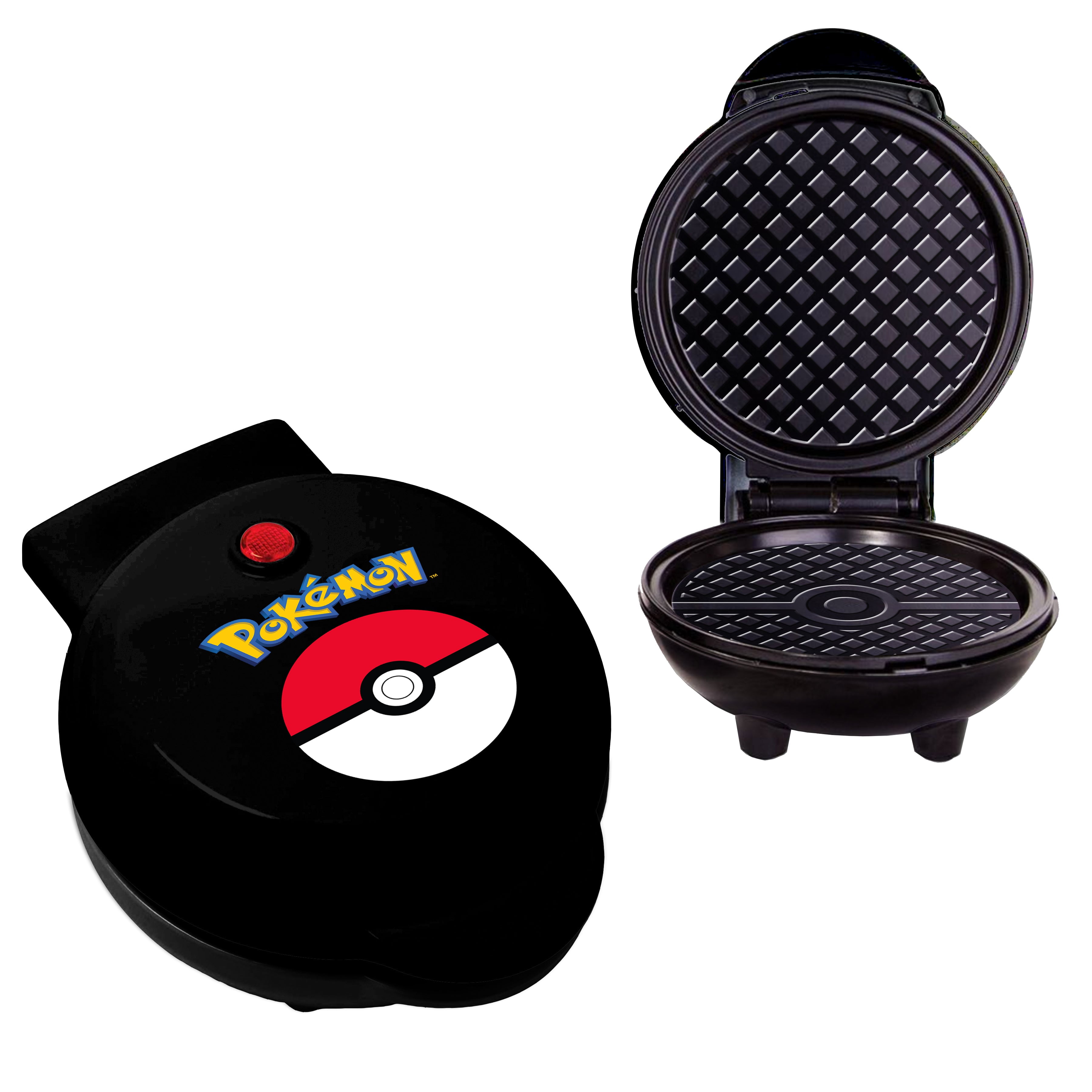 Uncanny Brands Pokemon Pokeball Mini Waffle Maker