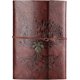 thumbnail image 1 of PU Leather Journal Notebook, Refillable Travel Writing Journals Diary, Gifts for Women, Men, Teen Girls and Boys, 100GSM Lined Paper,160 Pages(Brown, 1 of 4