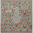 thumbnail image 1 of Safavieh Tapis Carré Wyndham Bleu / Rouille, 1 of 5