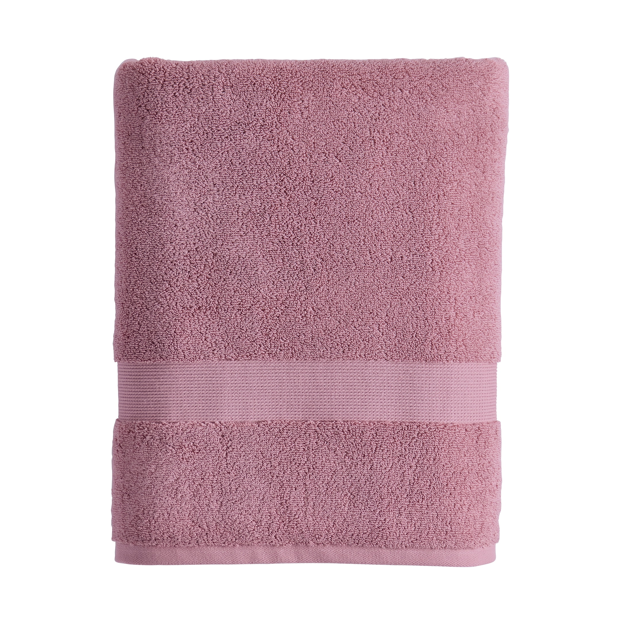 Better Homes & Gardens Signature Soft Solid Cotton 2 Piece Bath Sheet Set,Violet Gem