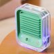 thumbnail image 4 of Ventilador De Mesa Mini ventilador de escritorio 330ml enfriador de aire de escritorio para camping/interior/exterior (verde), 4 of 7