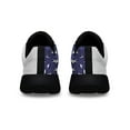 thumbnail image 4 of Massachusetts Stte Chickadee Bird and Mayflower Shoes Sneakers Black Size 8, 4 of 7