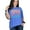 Flo Blue, variant on Thicc and Tatted Moms Club, Tattooed Mothers Quote, Groovy Retro Wavy Text, Flo Blue Comfort Colors T-Shirt, Small