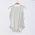 thumbnail image 2 of WRKEKC Baby Girl Romper, Baby Boy Jumpsuit, Boy's and Girl's Summer Baby Sleeveless Bag Baby Jumpsuit Seamless Pajamas Fart Clothes, 2 of 5