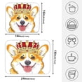 thumbnail image 4 of Corgi Wears A Crown Drying Dish Mat Quick Drying Absorbent Soft Durable for Kitchen 16" x 18", 4 of 10