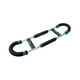 thumbnail image 1 of Ejercitador de brazos Twister, equipo de fitness, barra de ejercicios portátil con resorte ajustable Azul 40 kg, 1 of 9