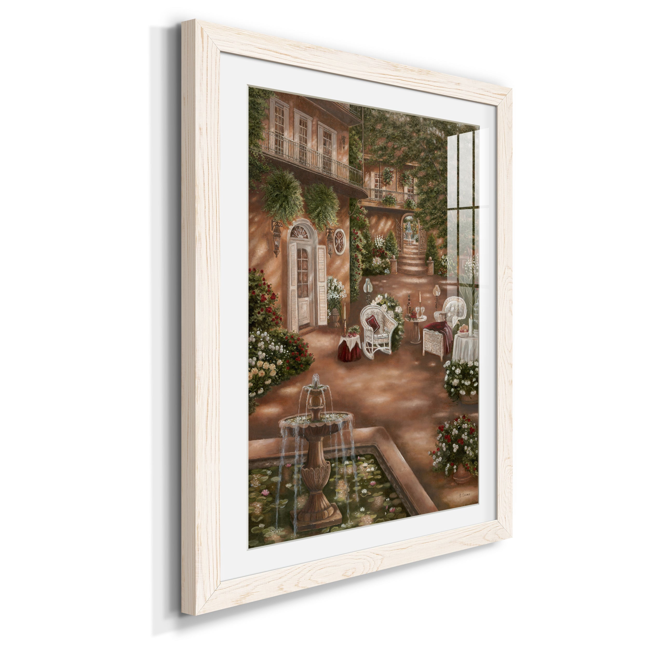 Evening Cocktails I - Premium Framed Print - Distressed Barnwood Frame - Ready to Hang