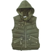 Juniors Bubble Vest with Detachable Hood