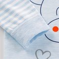 thumbnail image 7 of TOWED22 Toddler Baby Boy Fall Winter Clothes Long Sleeve Letter Print Camo Sweatshirt Pant Set 2PCS Cute Outfits 0-6T Size:1-2 Y,Color:Blue, 7 of 7
