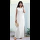 thumbnail image 5 of 2025 Vestido Maxi de Verano para Mujer, Informal, Holgado, con Abertura, Sin Arrugas, con Cuello Redondo y Bolsillos, Color , Talla M, 5 of 9