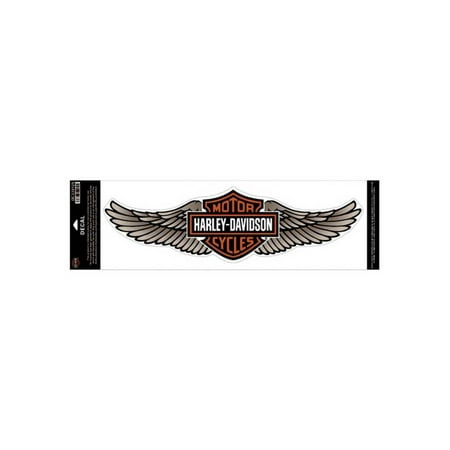 Harley Davidson Decals Stickers - Harley-Davidson Straight Wing Decal Tan 5XL Size Sticker DC339129, Harley Davidson