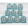 thumbnail image 5 of Darling Souvenir Moustache Bleue & Notre Petit Homme Anniversaire Fournitures de Fête Personnalisées Pochettes à Cordon Sacs à Surprises 15 Pcs, 5 of 5