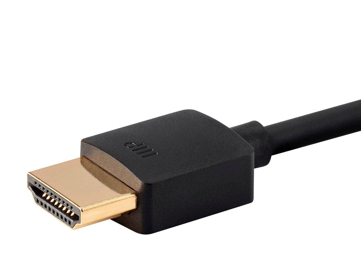 Monoprice 8K HDMI Cable - 3 Feet - Black (3 Pack) Ultra High Speed, 8K@60Hz & 4k@120Hz, Dynamic HDR, 48Gbps, eARC, Compatible with PS 5 / PS 5 Digital Edition / Xbox Series X & S and More - Ultra Slim