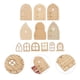 thumbnail image 2 of FELTECHELECTR 48 puertas de casa de hadas sin pintar, minipuertas de jardín de madera en miniatura, juguetes para pintar para niños, 2 of 4