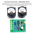 thumbnail image 4 of jesticaly Professional Panel VU Meter Bulb Level Amp Meter with Driver Board Sound Pressure Meter High Hardness Mechanical Pointer, 4 of 6
